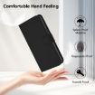 Tecno Camon 40 Premier Black Leather Phone Case with Lanyard - 9