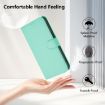 Tecno Camon 40 Premier Mint Green Leather Phone Case with Lanyard - 9