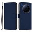 Tecno Camon 40 Premier Navy Blue Leather Phone Case with Lanyard - 2