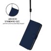 Tecno Camon 40 Premier Navy Blue Leather Phone Case with Lanyard - 6