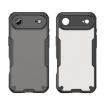 iPhone 17 Air Armor Glaze PC Hybrid TPU Case - Black - 2