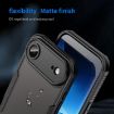 iPhone 17 Air Armor Glaze PC Hybrid TPU Case - Black - 9