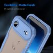 iPhone 17 Air Armor Glaze PC Hybrid TPU Case - Blue - 9