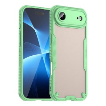 iPhone 17 Air Armor Glaze PC Hybrid TPU Case - Green - 1