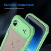 iPhone 17 Air Armor Glaze PC Hybrid TPU Case - Green - 9