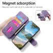 Realme 14 CaseNeo MagSafe RFID Anti-theft Leather Case - Purple - 9