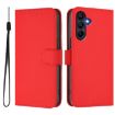 Samsung Galaxy A26 5G Red Leather Phone Case with Lanyard - 2