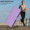 Samsung Galaxy A26 5G Leather Phone Case with Lanyard - Lavender Purple - 6