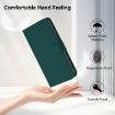Samsung Galaxy A26 5G Dark Green Leather Phone Case with Lanyard - 5