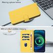 Samsung Galaxy A56 5G Lemon Yellow Leather Case with Lanyard - 7