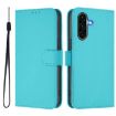 Samsung Galaxy A56 5G Lake Blue Leather Case with Lanyard - 2