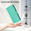 Samsung Galaxy A06 4G/5G Green Leather Phone Case with Lanyard - 5