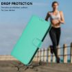 Samsung Galaxy A06 4G/5G Green Leather Phone Case with Lanyard - 6