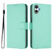 Samsung Galaxy A06 4G/5G Mint Green Leather Case with Lanyard - 2