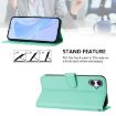Samsung Galaxy A06 4G/5G Mint Green Leather Case with Lanyard - 3