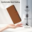 Samsung Galaxy A07 4G Brown Leather Phone Case with Lanyard - 9