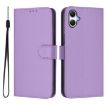 Samsung Galaxy A07 Leather Phone Case with Lanyard - Lavender Purple - 2