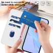Samsung Galaxy A07 4G White Leather Phone Case with Lanyard - 7