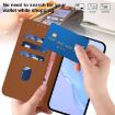 Samsung Galaxy A17 5G Brown Leather Phone Case with Lanyard - 7