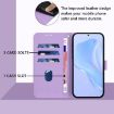 Samsung Galaxy A17 5G Leather Phone Case with Lanyard - Lavender Purple - 8