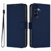 Samsung Galaxy A17 5G Navy Blue Leather Phone Case with Lanyard - 2