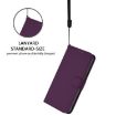 Samsung Galaxy A17 5G Violet Leather Phone Case with Lanyard - 6