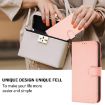 Realme 14 5G/14T 5G Pink Leather Phone Case with Lanyard - 5