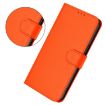 Realme 14 5G/14T 5G Leather Phone Case with Lanyard - Orange - 4