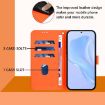 Realme 14 5G/14T 5G Leather Phone Case with Lanyard - Orange - 8