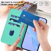 Realme 14 5G/14T 5G Green Leather Phone Case with Lanyard - 7