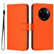 Realme Narzo 80 Pro Orange Leather Phone Case with Lanyard - 2