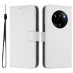 Realme Narzo 80 Pro White Leather Phone Case with Lanyard - 2