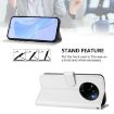 Realme Narzo 80 Pro White Leather Phone Case with Lanyard - 3