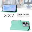 Realme Neo7 Turbo 5G Mint Green Leather Phone Case with Lanyard - 3