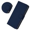 Realme V70 5G/14X Leather Phone Case with Lanyard - Navy Blue - 4