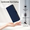 Realme V70 5G/14X Leather Phone Case with Lanyard - Navy Blue - 9