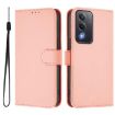 OPPO A5/A3 Pro 5G Pink Leather Phone Case with Lanyard - Global Version - 2