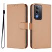 OPPO A5/A3 Pro 5G Leather Phone Case with Lanyard - Nude Color - 2