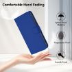 OPPO A5/A3 Pro 5G Leather Phone Case with Lanyard - Dark Blue - 9