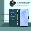 OPPO A5/A3 Pro 5G Leather Phone Case with Lanyard - Dark Green - 8