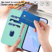 OPPO A5/A3 Pro 5G Leather Phone Case with Lanyard - Mint Green - 7