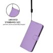 OPPO A5X 4G/5G Leather Phone Case with Lanyard - Lavender Purple - 4