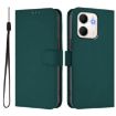 OPPO A5X Leather Phone Case with Lanyard - Dark Green, 4G/5G Global - 2