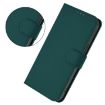 OPPO A5X Leather Phone Case with Lanyard - Dark Green, 4G/5G Global - 4