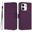 OPPO A5X 4G/5G Violet Leather Phone Case with Lanyard - 2