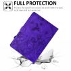 Samsung Galaxy Tab A8 2022 SM-X200 Purple Floral Bird Leather Case - 7