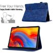 Samsung Galaxy Tab A8 2022 SM-X200 Floral Bird Leather Case Dark Blue - 5