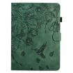 Samsung Galaxy Tab A8 2022 SM-X200 Green Floral Bird Leather Case - 2