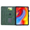 Samsung Galaxy Tab A8 2022 SM-X200 Green Floral Bird Leather Case - 4