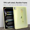 iPad Pro 13 2024 Yellow Wristband Holder Hybrid TPU Tablet Case - 2